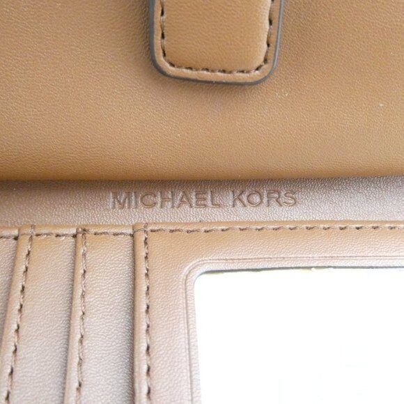 Michael Kors Luggage Multi Jet Set Travel Large Double Zip Wristlet NWT - Picture 5 of 5
